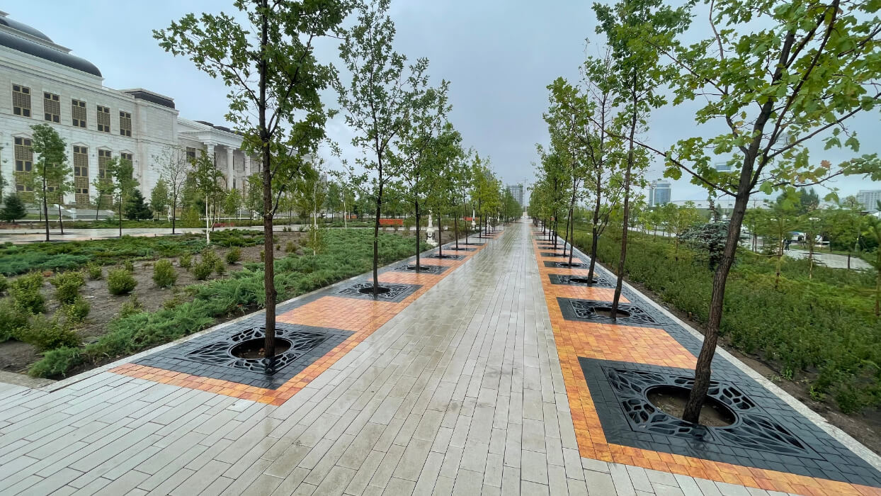 Приствольная решетка для дерева ZKING CRUST 1.2х1.2м Черная в Белой Калитве фото