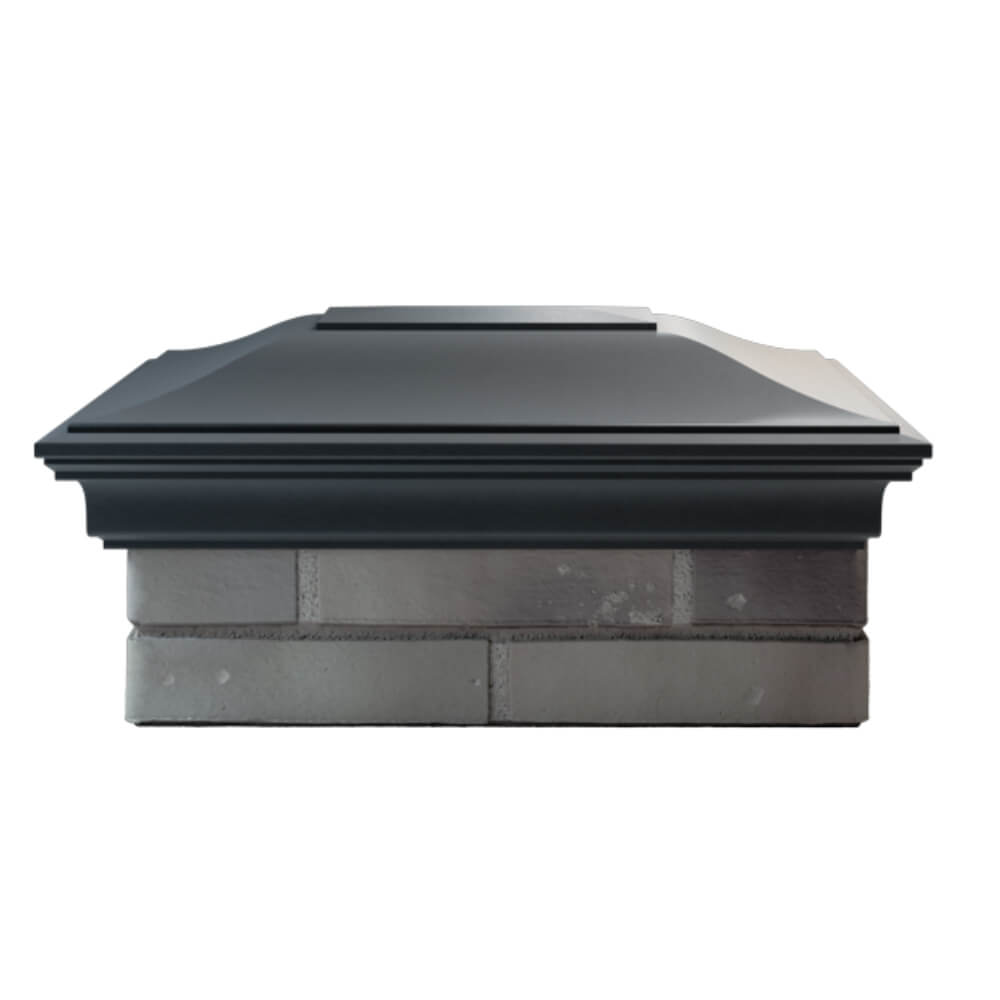 Колпак Zking Монблан Серый на столб 2х1.5 кирпича (515х385мм) в Белой Калитве фото