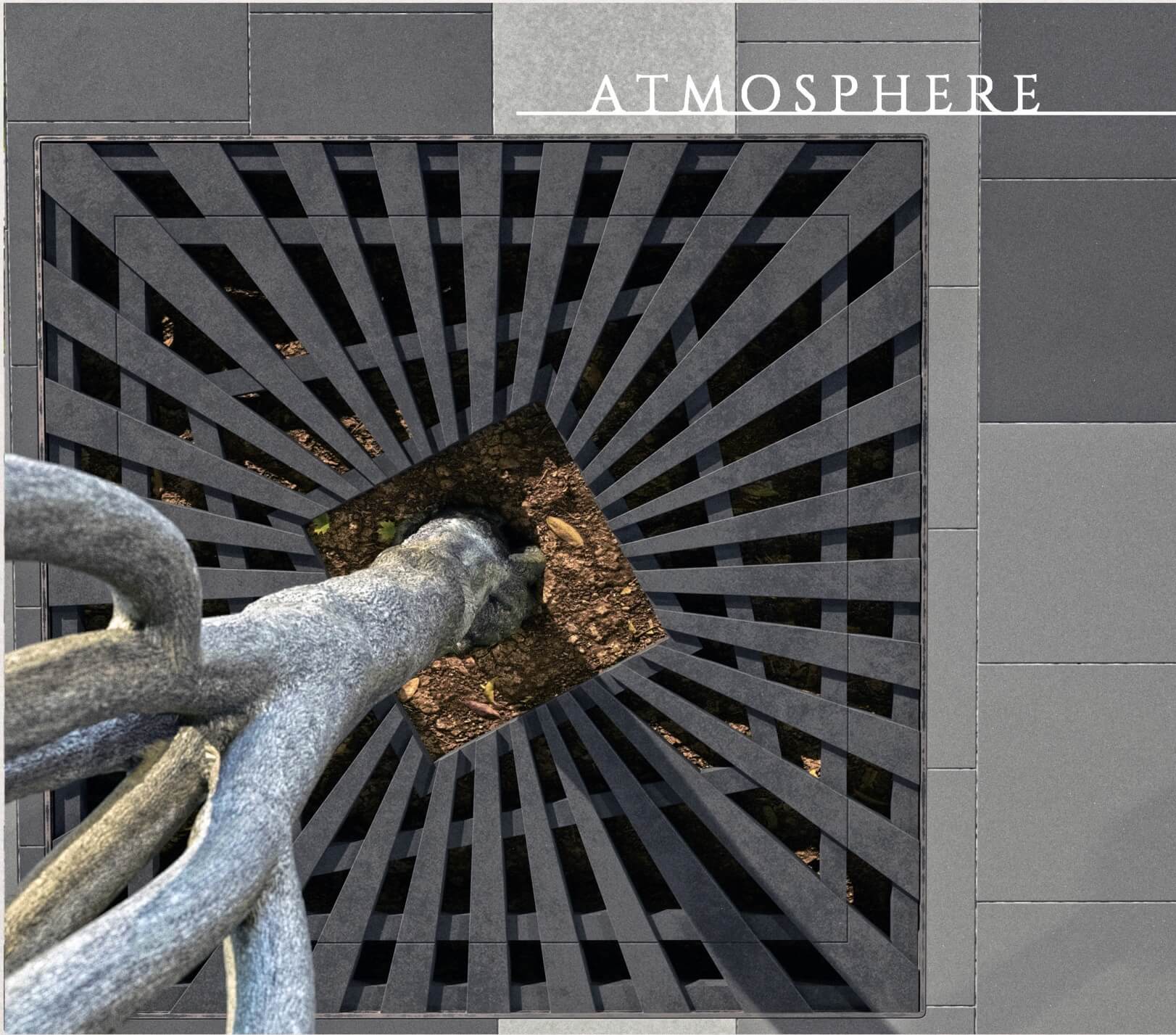 Приствольная решетка для дерева ZKING ATMOSPHERE 1.2х1.2м Черная в Белой Калитве фото