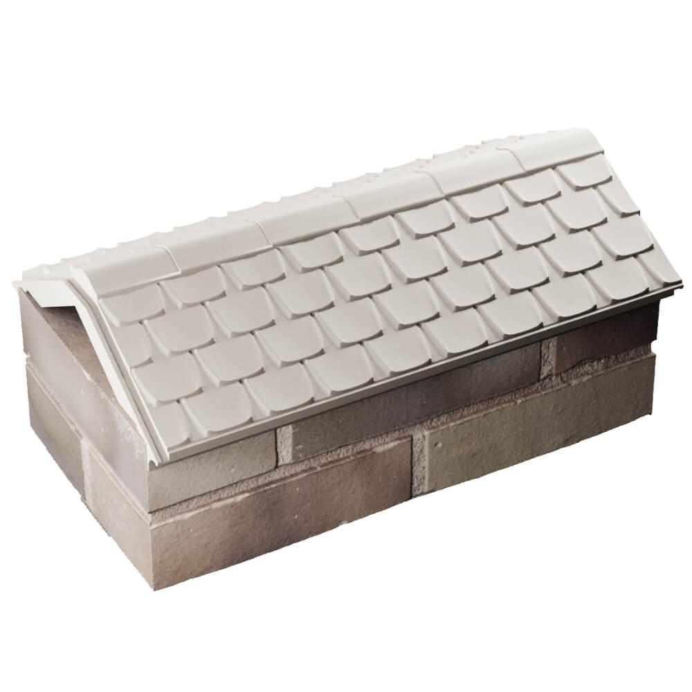 Парапет Zking Эльбрус Бежевый с посадкой на 1 кирпич (255мм) в Белой Калитве фото