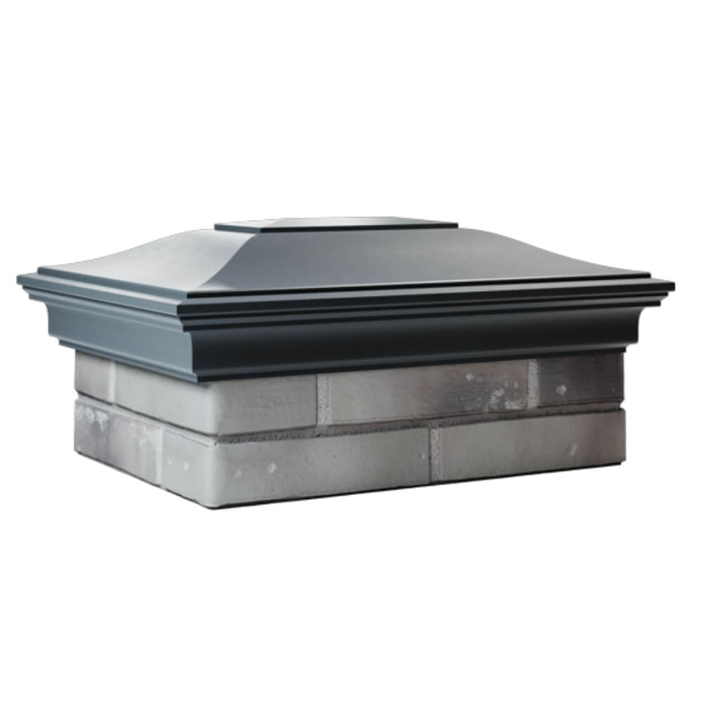 Колпак Zking Монблан Серый на столб 2х1.5 кирпича (515х385мм) в Белой Калитве фото