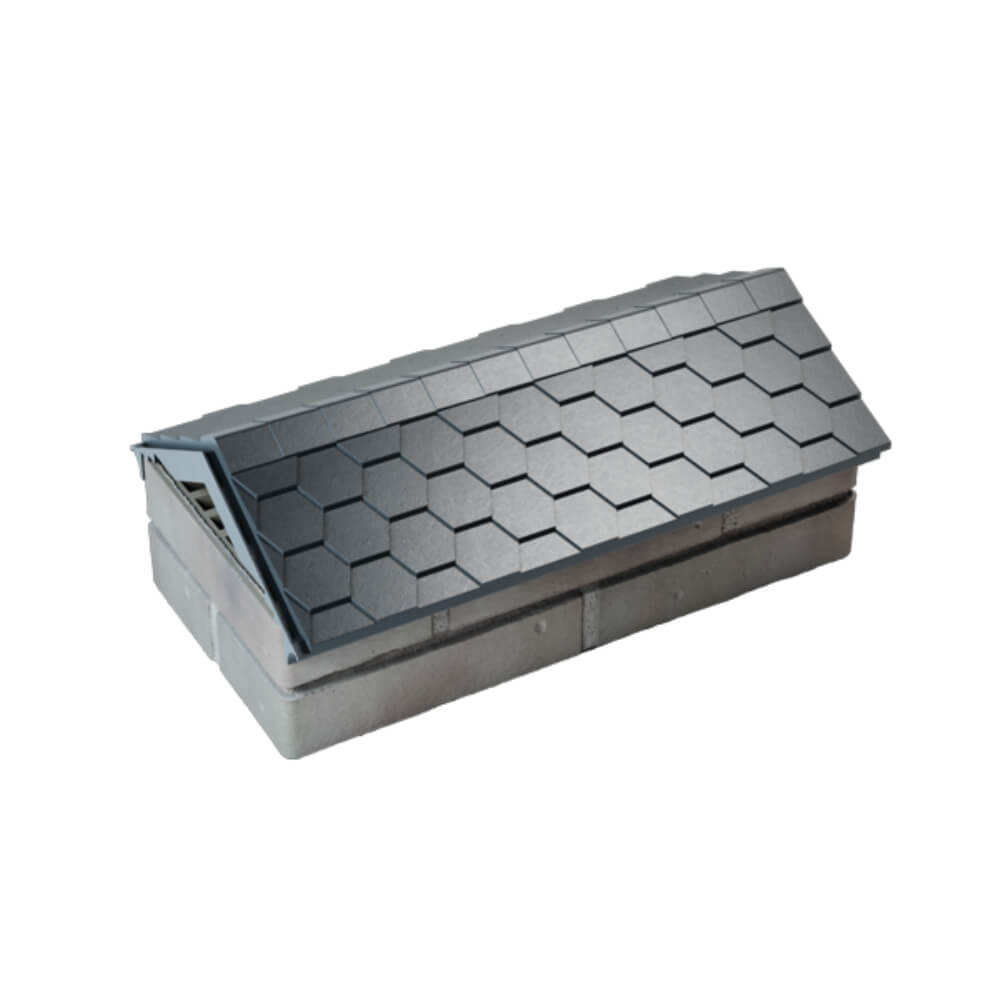 Парапет Zking Эверест Серый с посадкой на 1 кирпич (200/225/255мм) в Белой Калитве фото