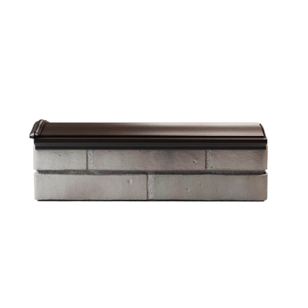 Парапет Zking Монблан Коричневый посадка на 0.5 кирпича (130мм) в Белой Калитве фото