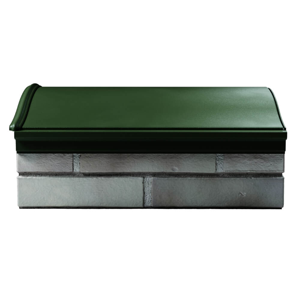 Парапет Zking Монблан Зеленый посадка на 1.5 кирпича (355/385мм) в Белой Калитве фото