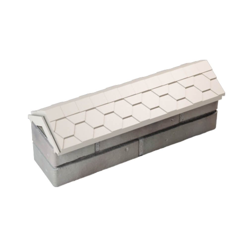 Парапет Zking Эверест Бежевый с посадкой на 0.5 кирпича (130мм) в Белой Калитве фото