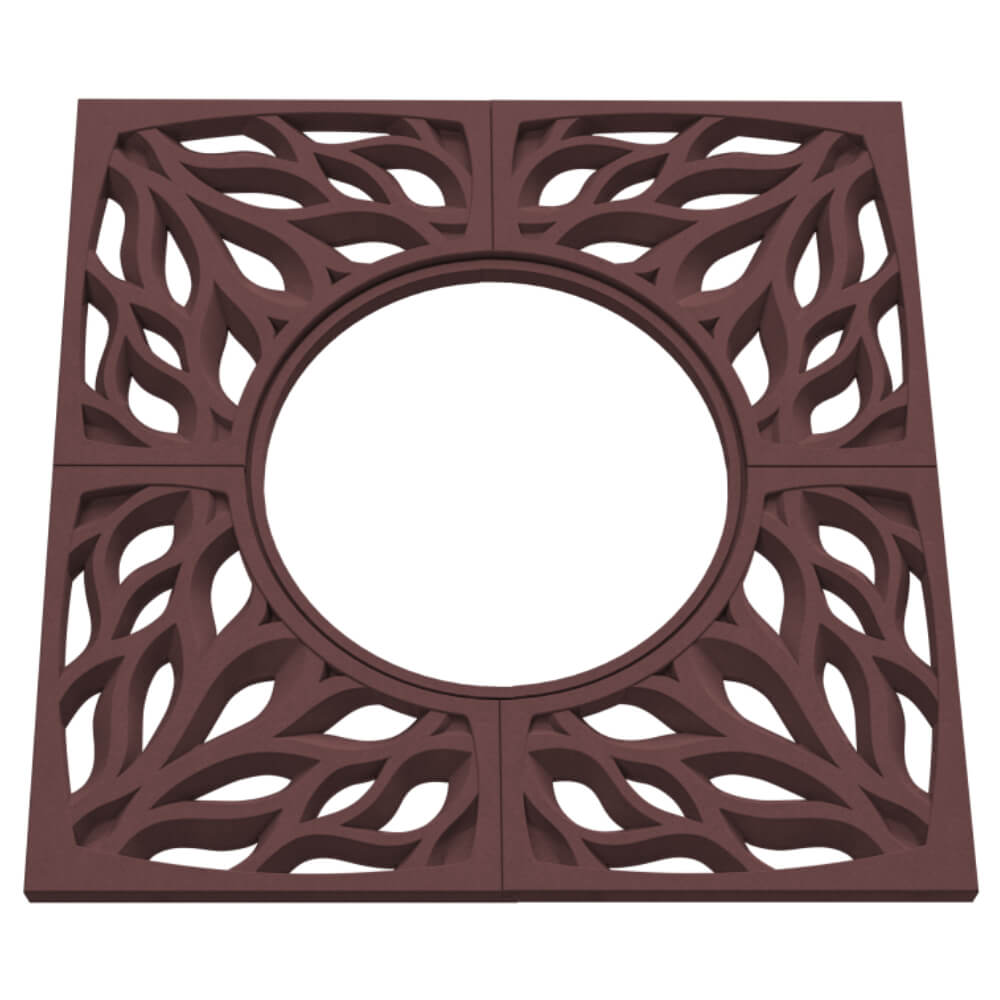 Приствольная решетка для дерева ZKING CRUST 1.2х1.2м Коричневая в Белой Калитве фото