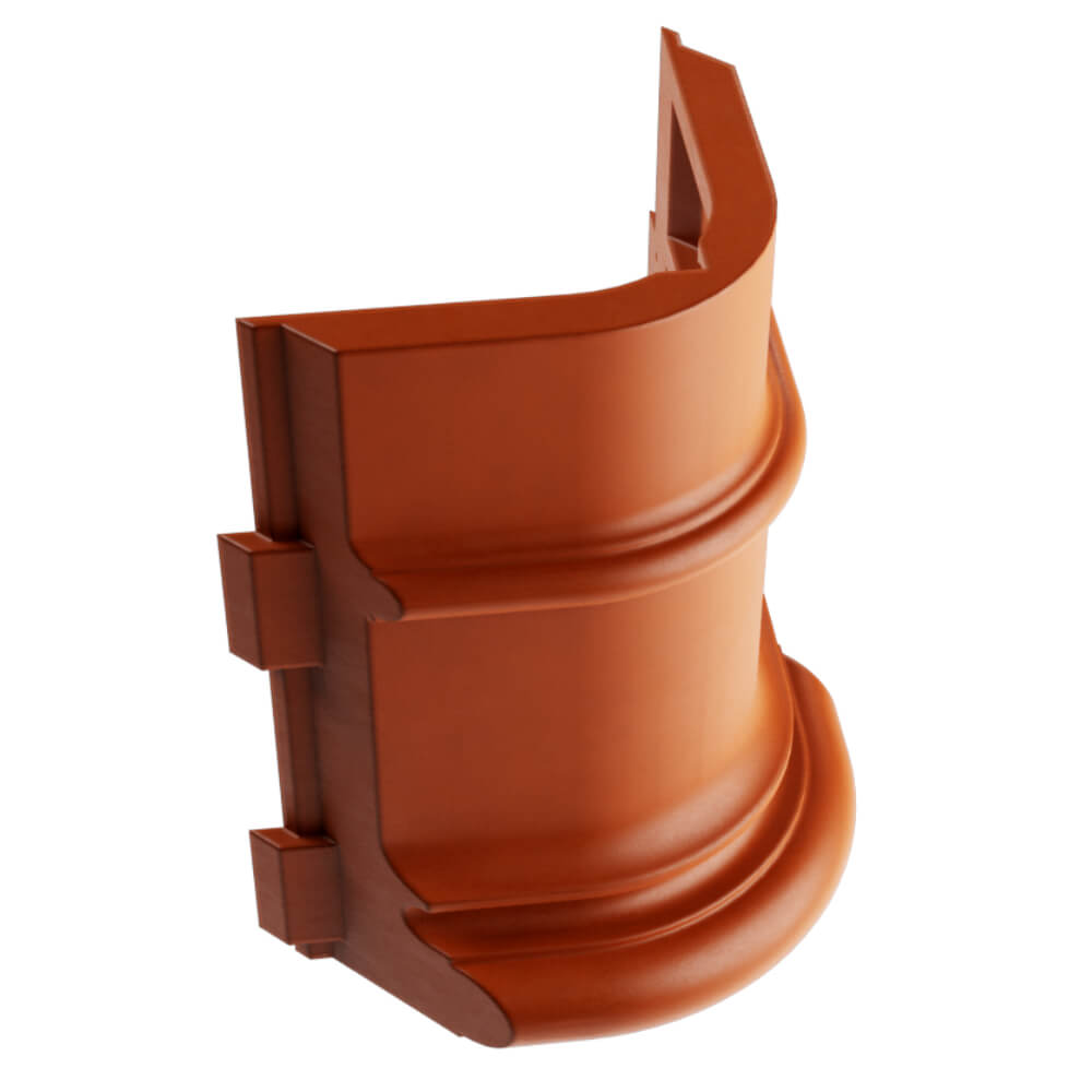 Подступенок угловой Verona 110х140х30мм Терракотовый