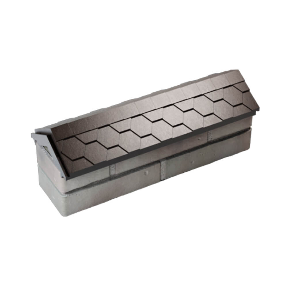 Парапет Zking Эверест Коричневый с посадкой на 0.5 кирпича (130мм) в Белой Калитве фото