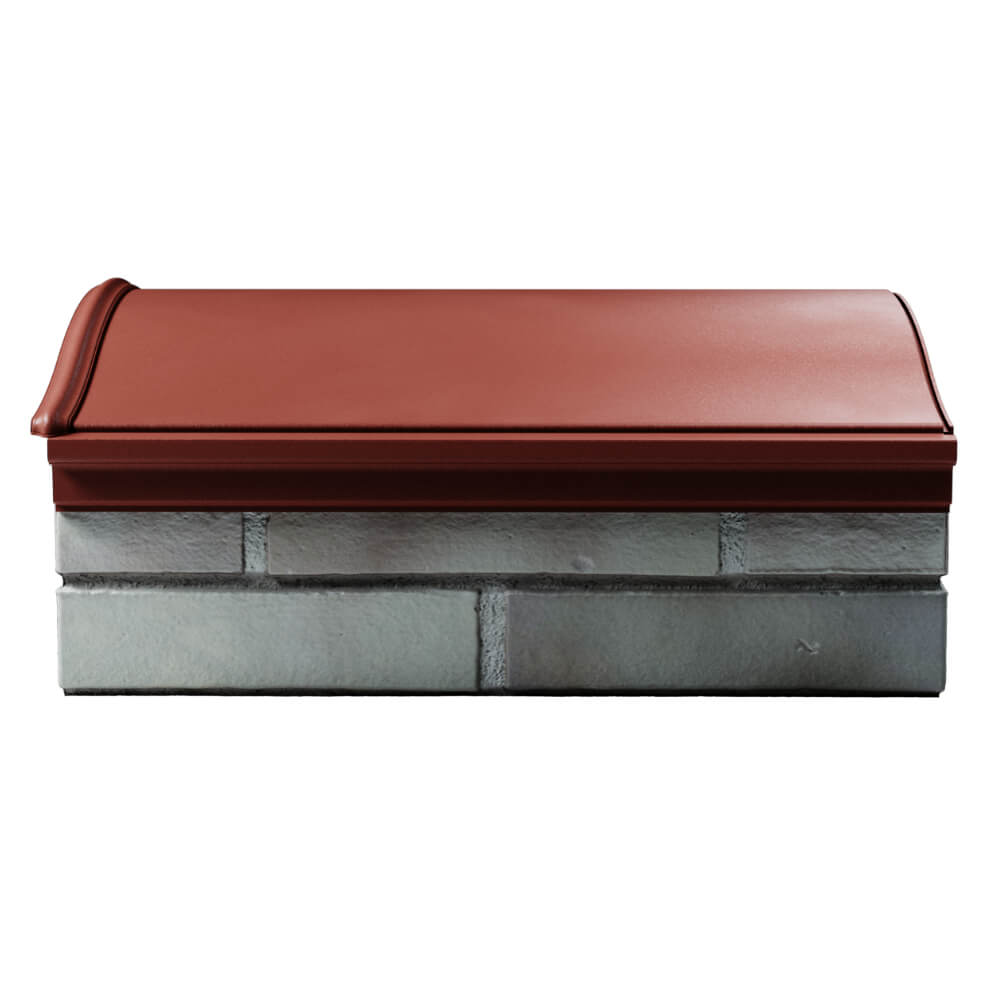 Парапет Zking Монблан Красный посадка на 1.5 кирпича (355/385мм) в Белой Калитве фото