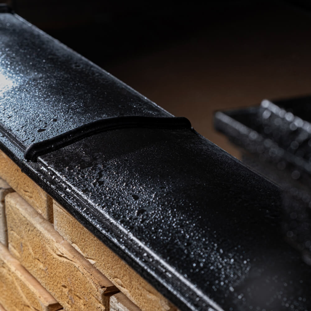 Парапет Zking Монблан Черный посадка на 0.5 кирпича (130мм) в Белой Калитве фото