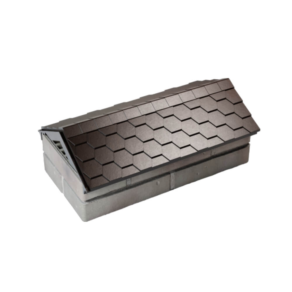 Парапет Zking Эверест Коричневый с посадкой на 1 кирпич (200/225/255мм) в Белой Калитве фото