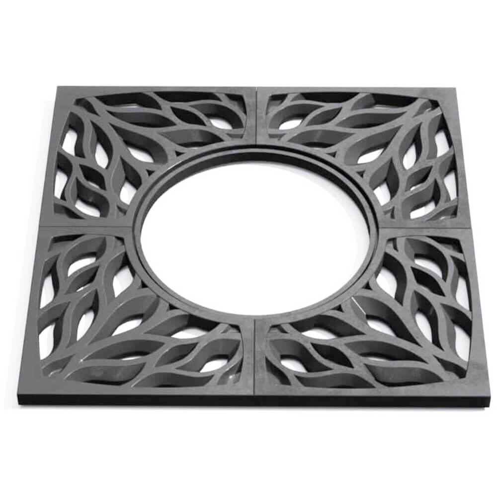 Приствольная решетка для дерева ZKING CRUST 1.2х1.2м Серая Белая Калитва фото