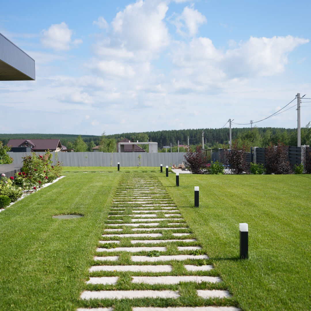 Шаговая плита STONE Светлая Галька 990х330х55мм в Белой Калитве фото