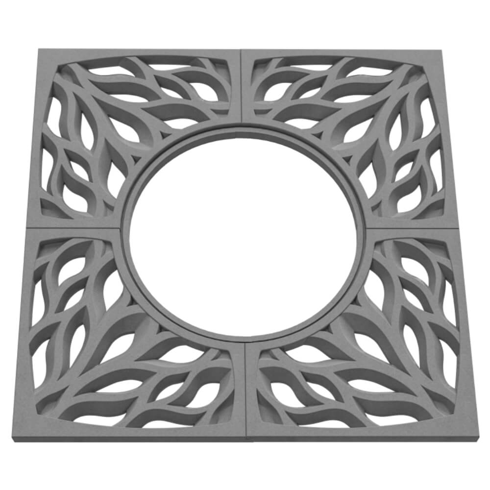 Приствольная решетка для дерева ZKING CRUST 1.2х1.2м Серая в Белой Калитве фото