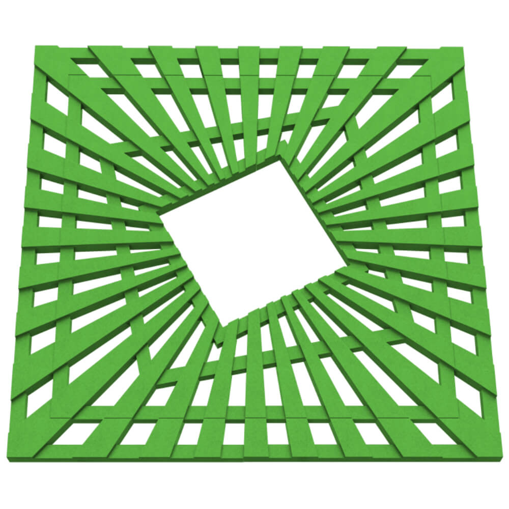 Приствольная решетка для дерева ZKING ATMOSPHERE 1.2х1.2м Зеленая в Белой Калитве фото