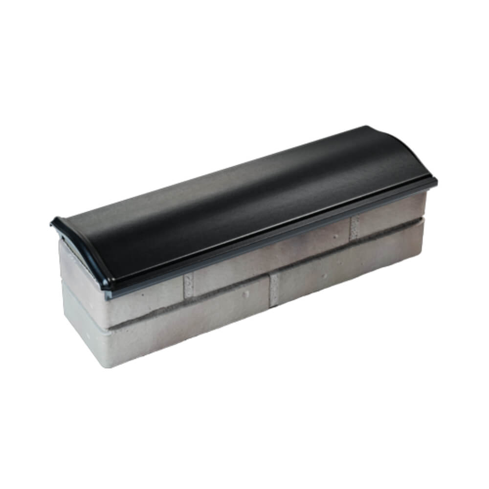 Парапет Zking Монблан Черный посадка на 0.5 кирпича (130мм) в Белой Калитве фото