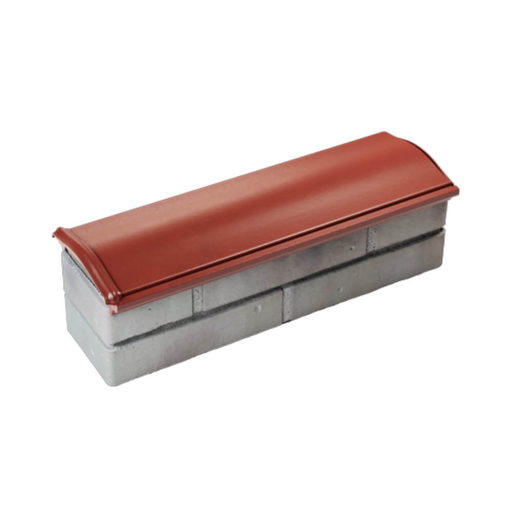 Парапет Zking Монблан Красный посадка на 0.5 кирпича (130мм) в Белой Калитве фото