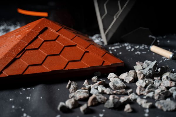 Колпак Zking Эверест Красный на столб 1.5х1.5 кирпича (390х390мм) в Белой Калитве фото