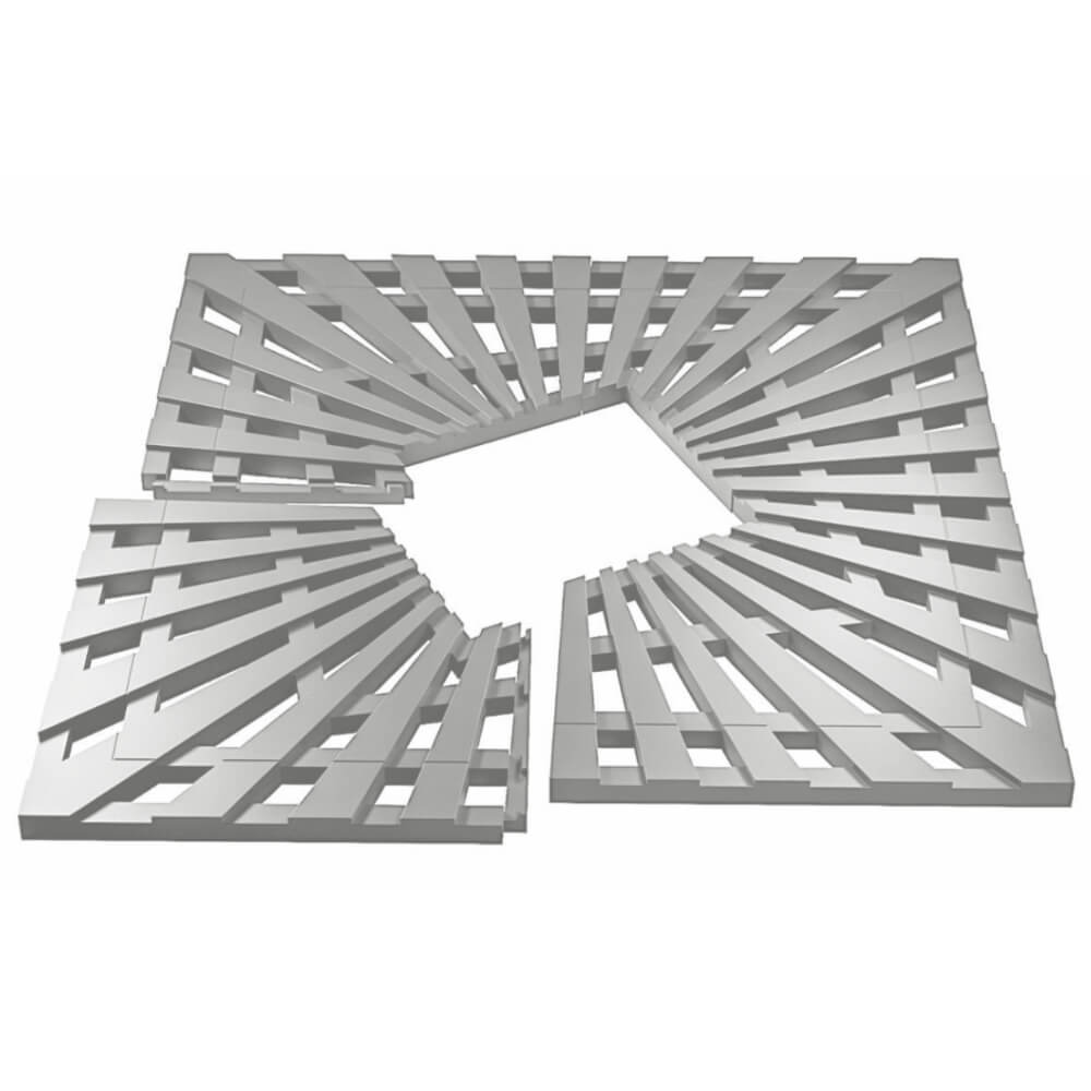 Приствольная решетка для дерева ZKING ATMOSPHERE 1.2х1.2м Бежевая в Белой Калитве фото