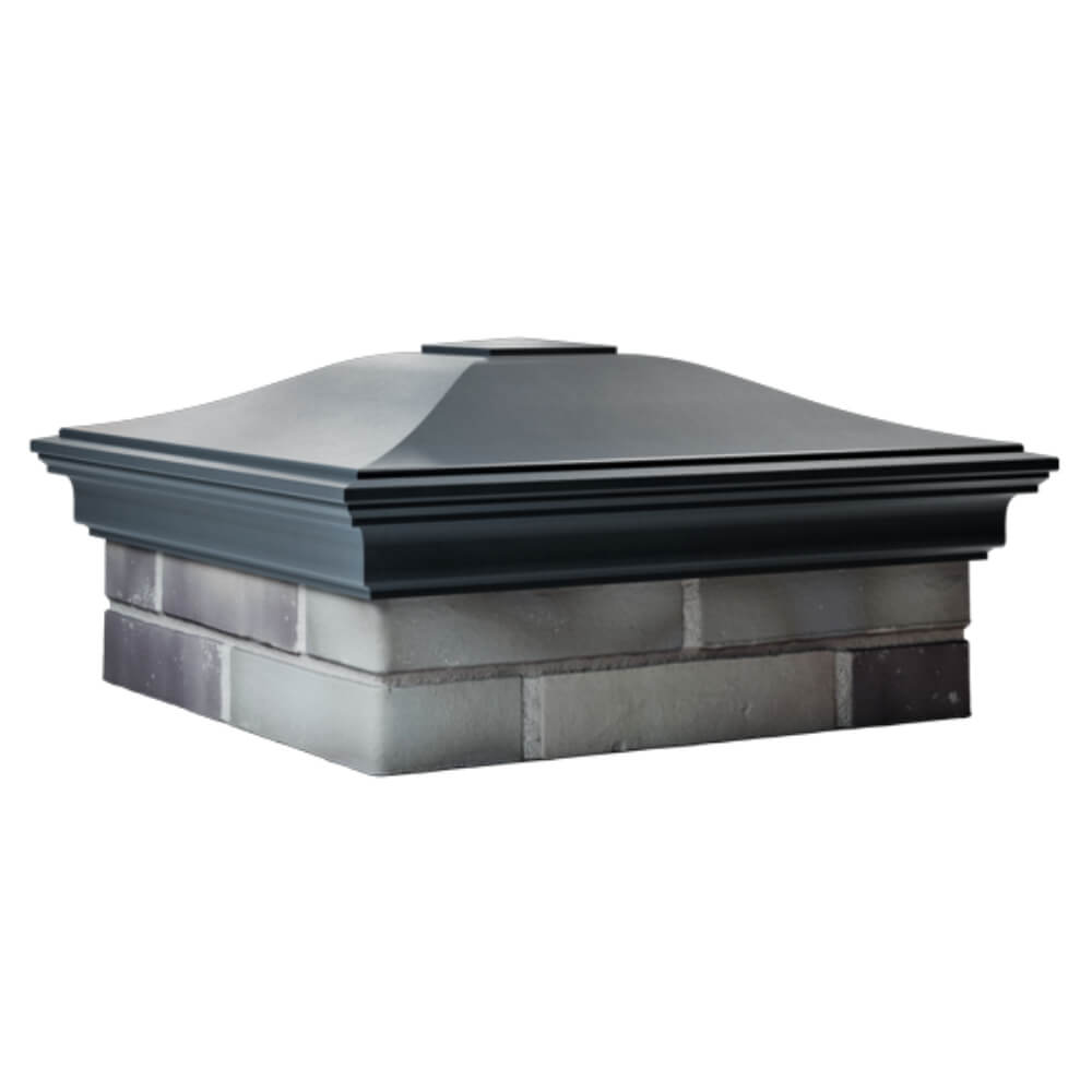 Колпак Zking Монблан Серый на столб 2х2 кирпича (515х515мм) в Белой Калитве фото