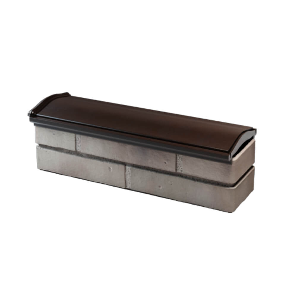 Парапет Zking Монблан Коричневый посадка на 0.5 кирпича (130мм) в Белой Калитве фото