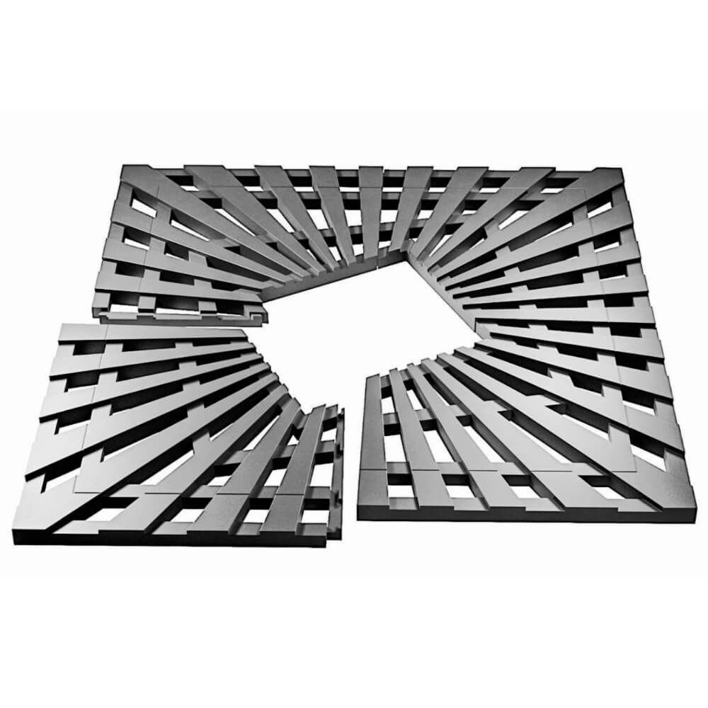 Приствольная решетка для дерева ZKING ATMOSPHERE 1.2х1.2м Серая в Белой Калитве фото