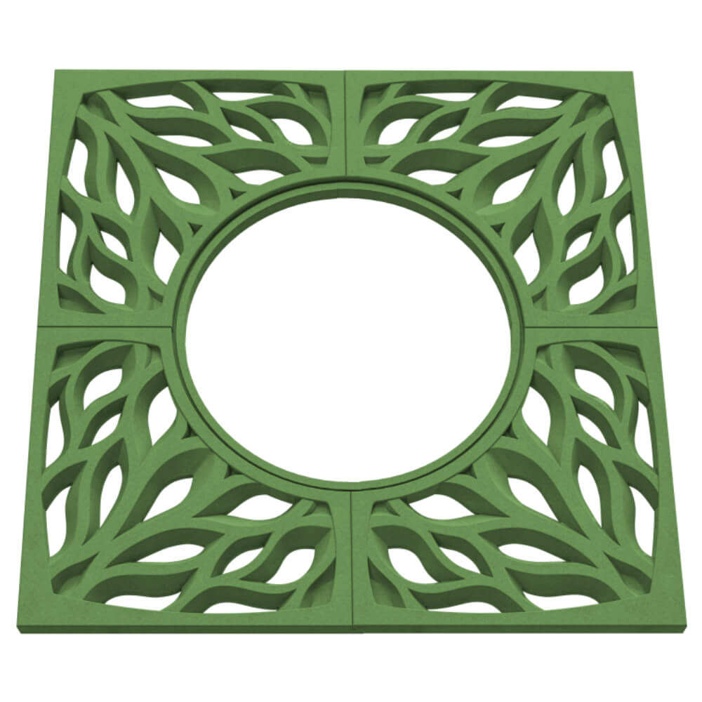 Приствольная решетка для дерева ZKING CRUST 1.2х1.2м Зеленая в Белой Калитве фото