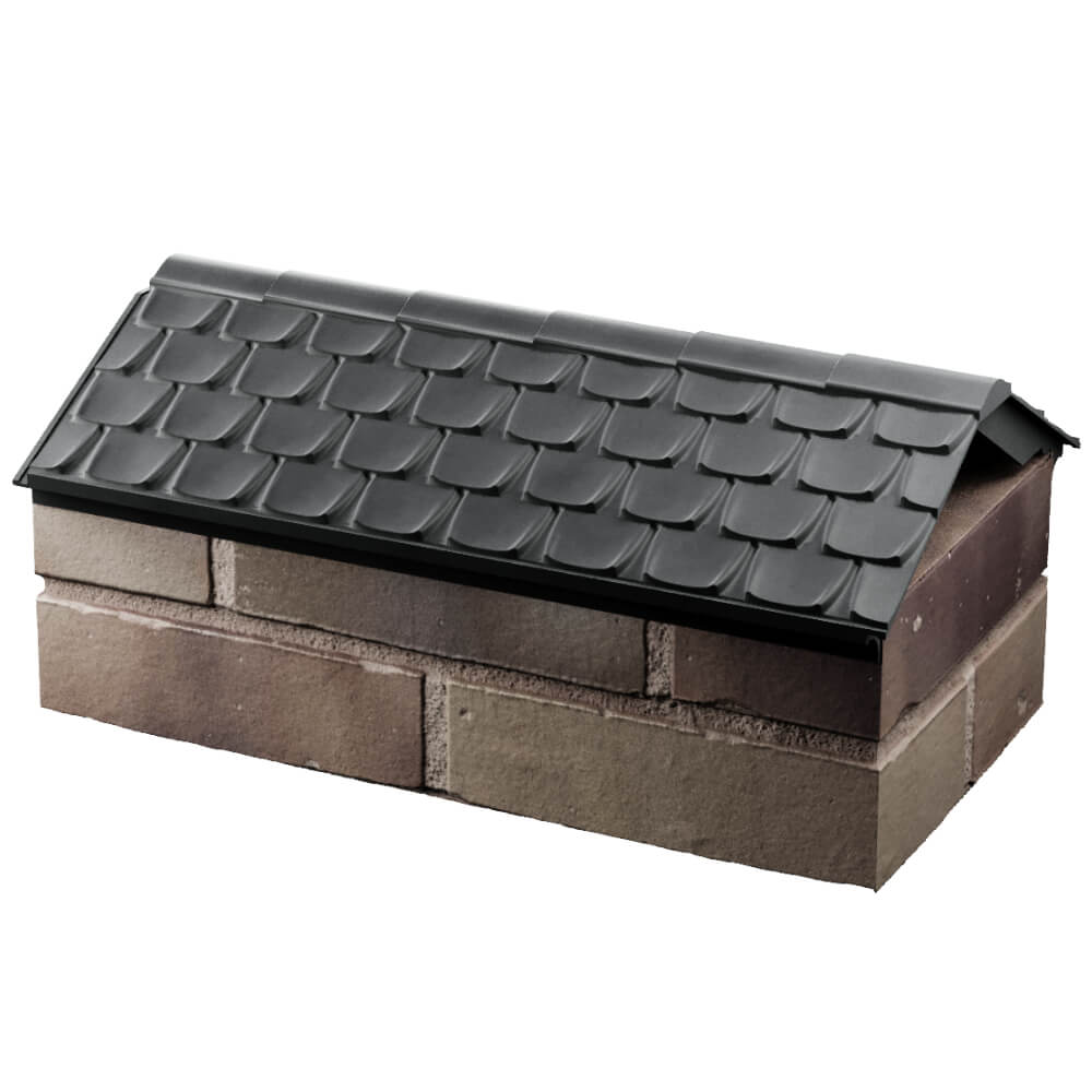 Парапет Zking Эльбрус Серый с посадкой на 1 кирпич (255мм) в Белой Калитве фото