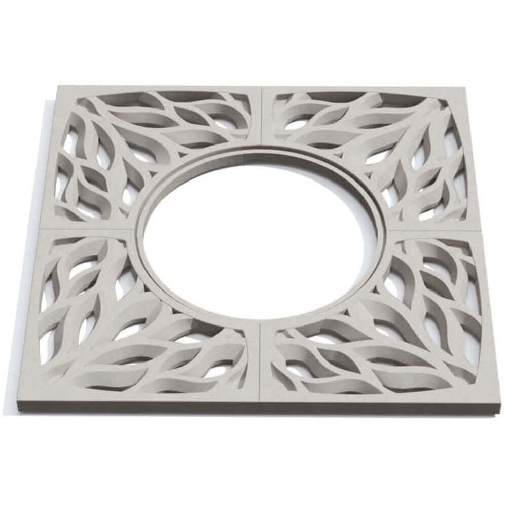 Приствольная решетка для дерева ZKING CRUST 1.2х1.2м Бежевая Белая Калитва фото