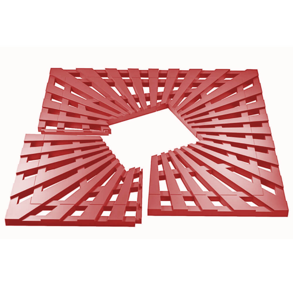 Приствольная решетка для дерева ZKING ATMOSPHERE 1.2х1.2м Красная в Белой Калитве фото