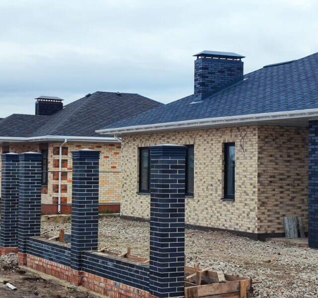 Колпак Zking Бона ХайТек Серый на столб 1.5х1.5 кирпича (385х385мм) в Белой Калитве фото