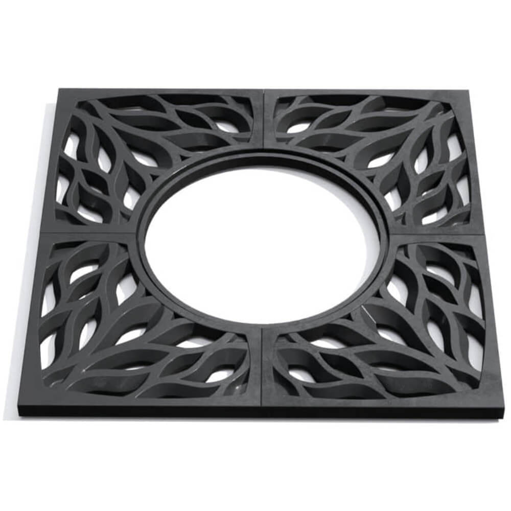 Приствольная решетка для дерева ZKING CRUST 1.2х1.2м Черная Белая Калитва фото