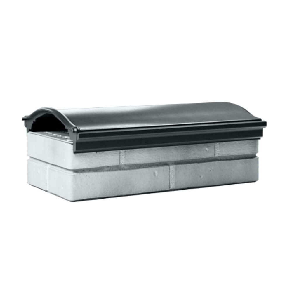 Парапет Zking Монблан Серый посадка на 1 кирпич (200/225/255мм) Белая Калитва фото