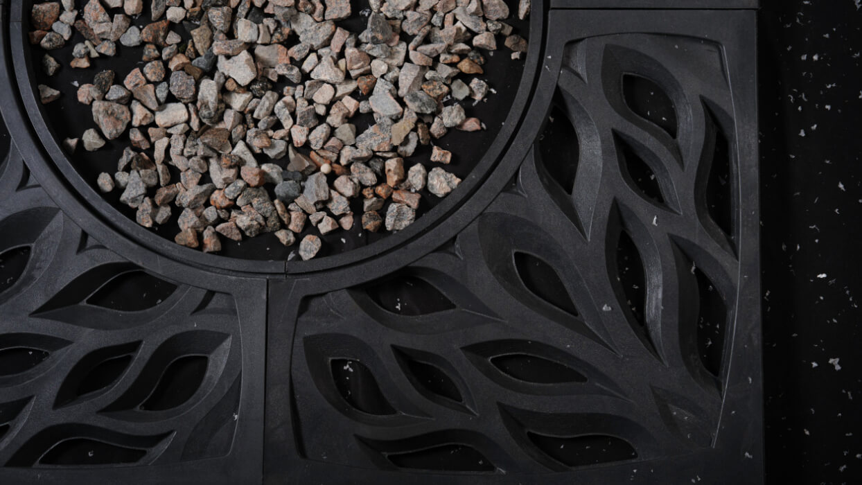 Приствольная решетка для дерева ZKING CRUST 1.2х1.2м Черная в Белой Калитве фото