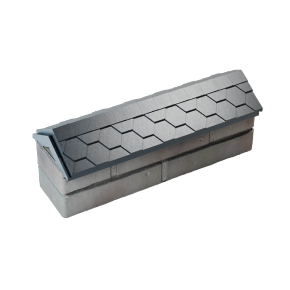 Парапет Zking Эверест Серый с посадкой на 0.5 кирпича (130мм) в Белой Калитве фото